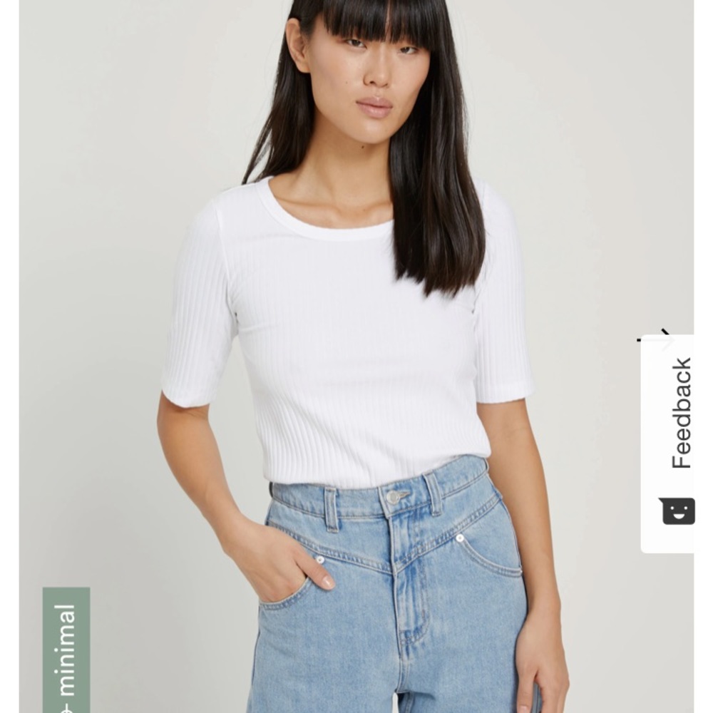 Frank & Oak ribbed t-shirt
